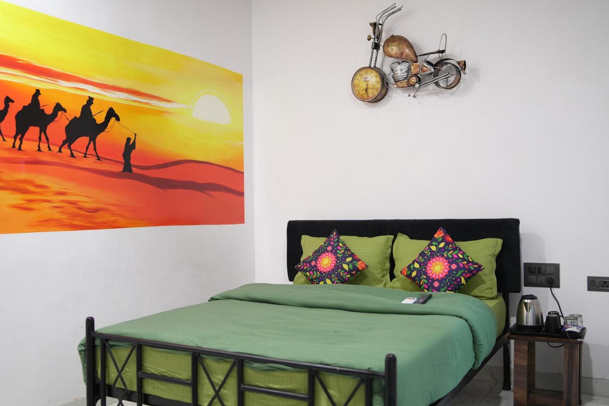 Funky Backpackers Hotel Udaipur Ngoại thất bức ảnh